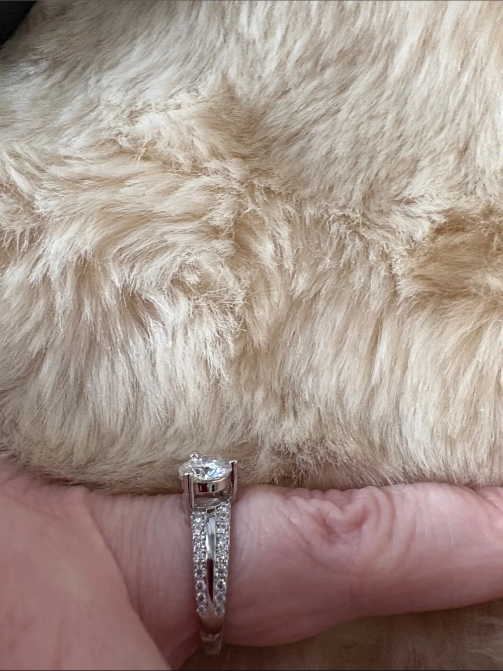 Moissanite Ring
